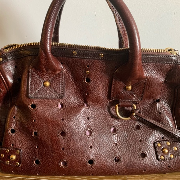 Vintage Marc Jacobs Limited Edition Brigitte brown bag pre-loved - Picture 7 of 16